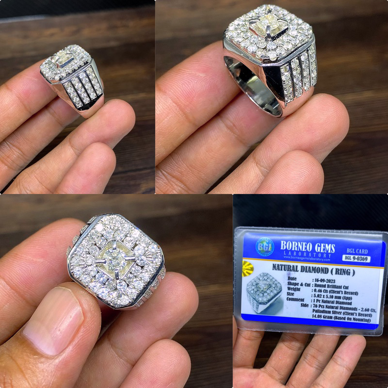Cincin pria mewah