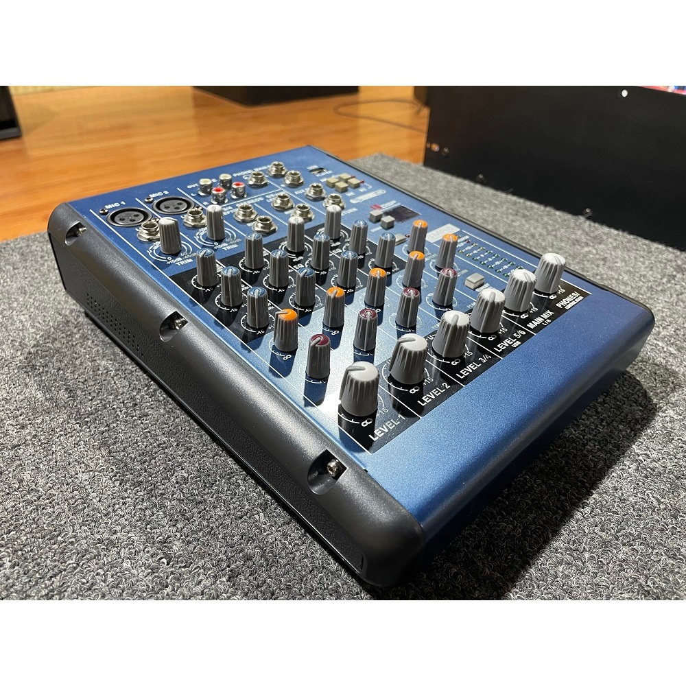 Professional Mixer. 6-Way Audio Mixer