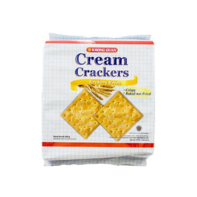 

Khong Guan Biskuit Cream Crackers 300g