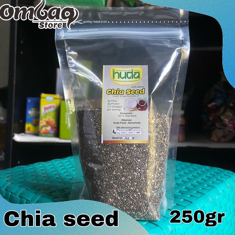 

Chia seed/biji chia organik meksiko 250gr