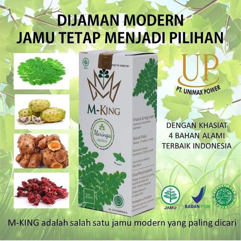 M King Jamu Tetes Herbal Original