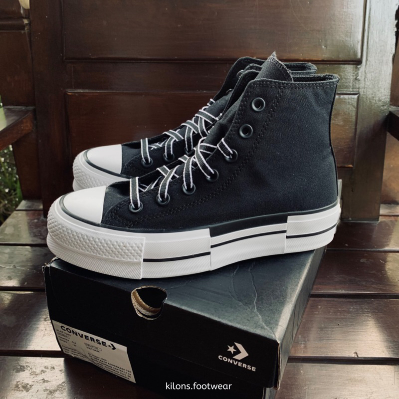 Converse CTAS Lift Hi  Black/White