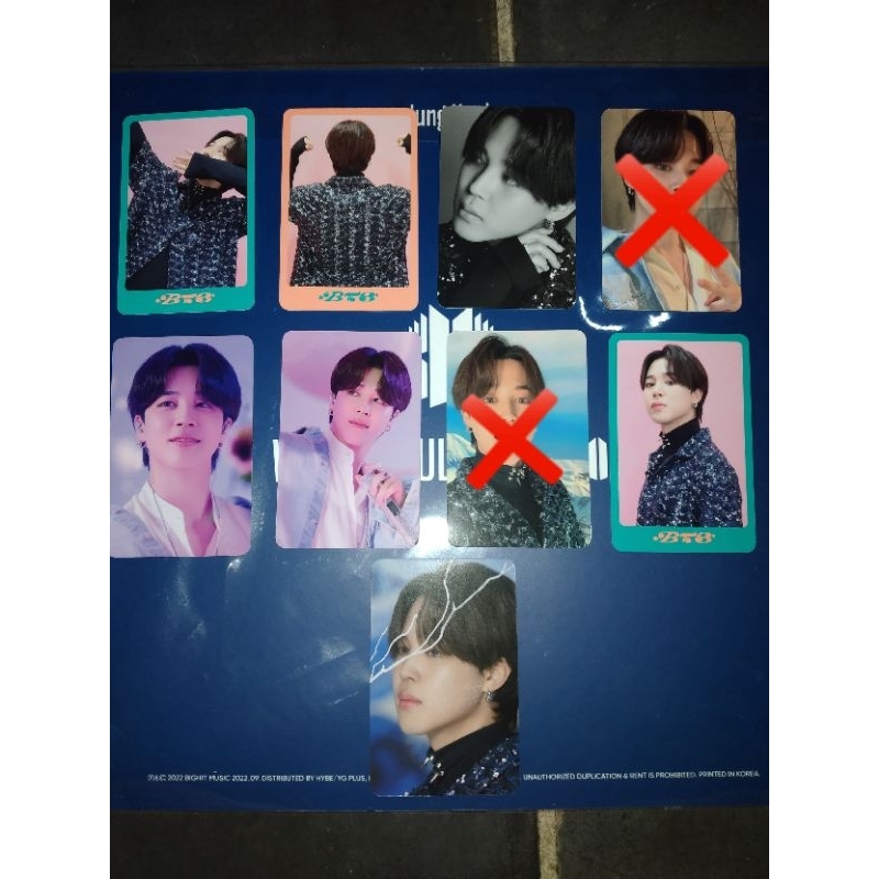 (OFFICIAL)Photo card Jimin dicon 102