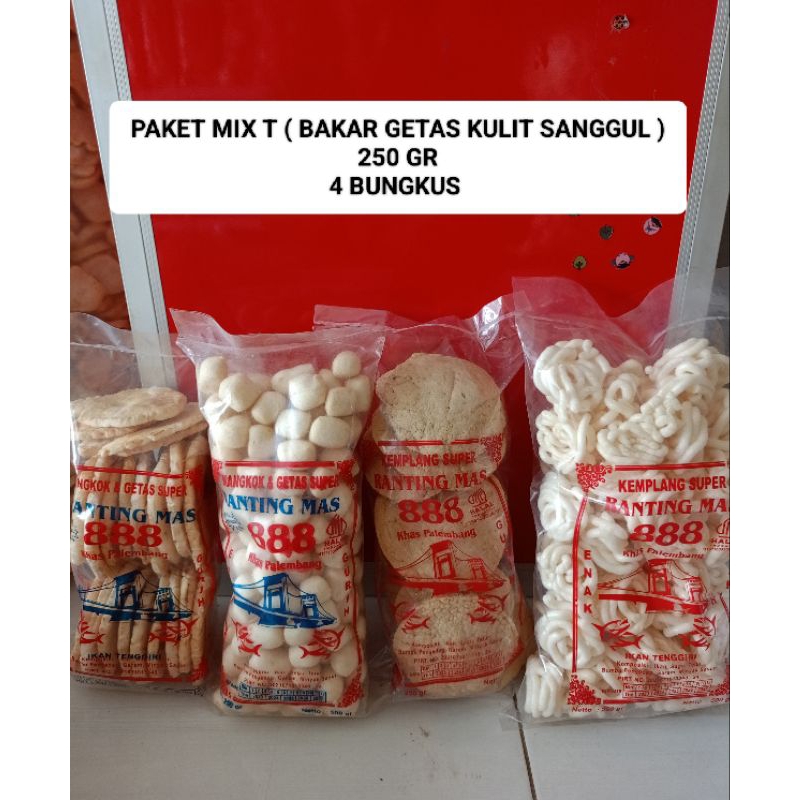 

PAKET MIX T (BAKAR GETAS KULIT SANGGUL)