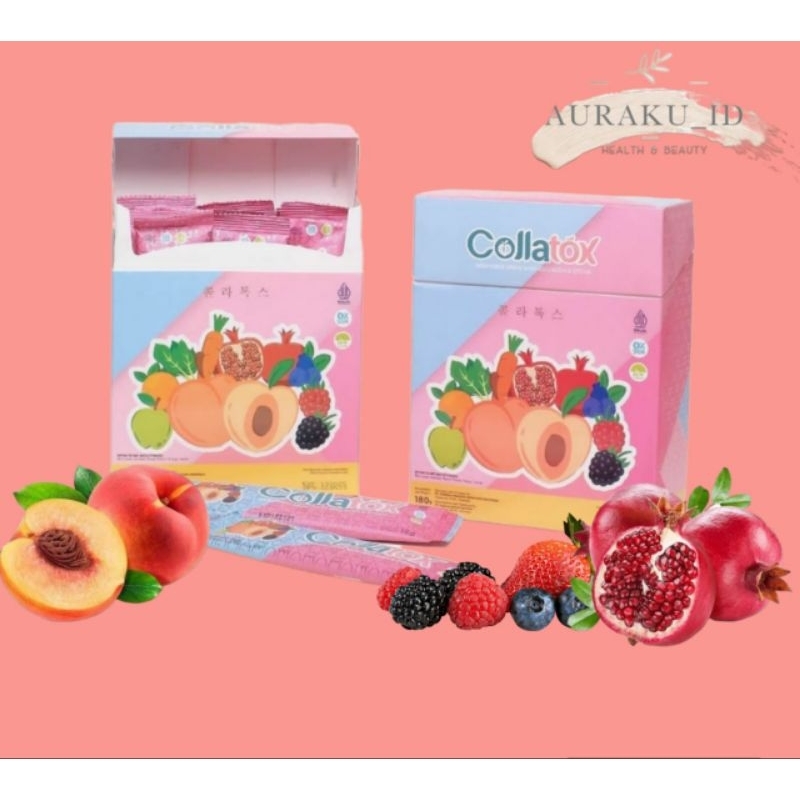 Collatox Collagen Detox Drink High Fiber