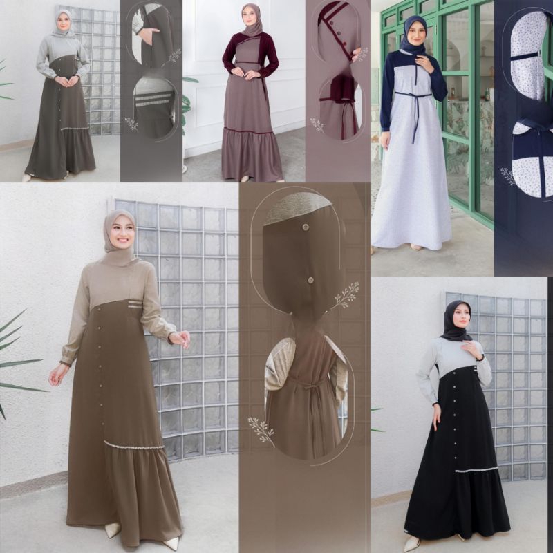 Gamis dewasa / Gamis remaja By Seply