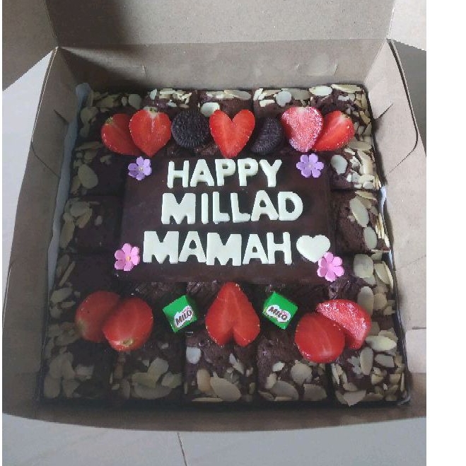 

Brownies Dekor, Brownies Ultah