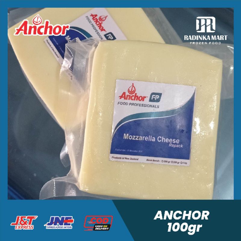 

Anchor Mozarella Cheese Reapack 100gr - Keju Mozzarella Anchor exp terbaru