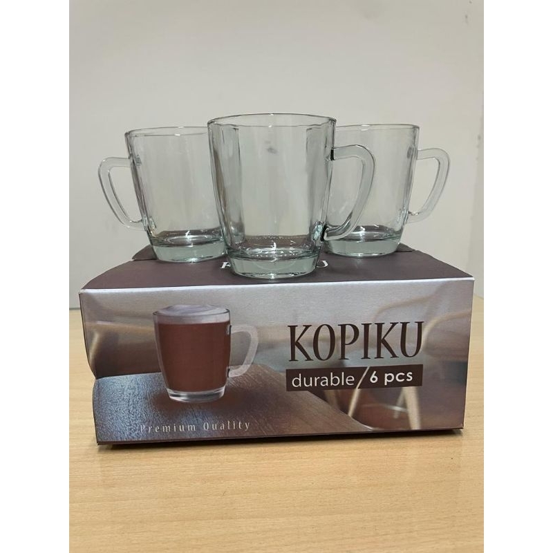 CITINOVA KOPIKU / GELAS KOPI / GELAS GAGANG KECIL