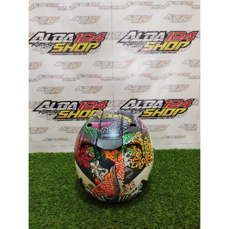 Helm Half Face TSR ORIENTAL BLUE