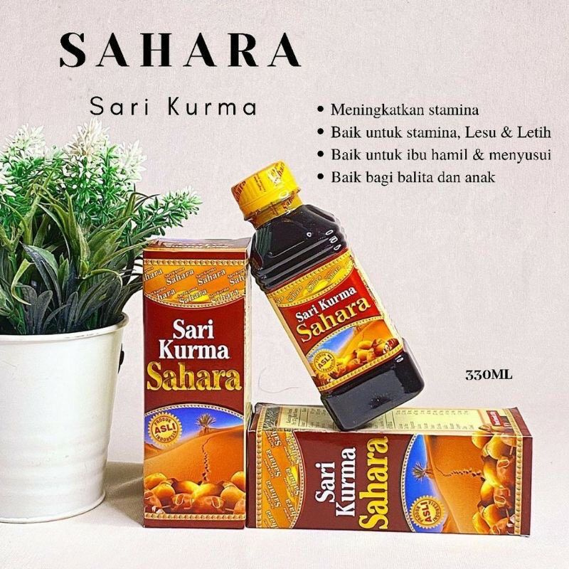 

Sari Kurma - Sari Kurma Sahara Original Isi 330 Gram Multimanfaat & Khasiat Sari Kurma Sahara Madu Untuk Menjaga Kesehatan Tubuh