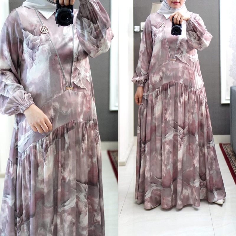 Kania dress / gamis amori cakep original premium