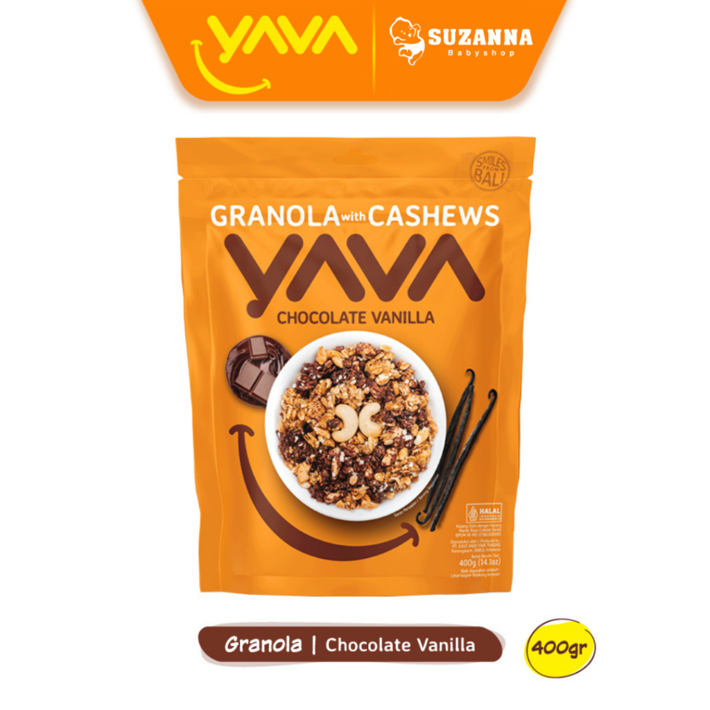 

YAVA Granola Chocolate Vanilla 400gr