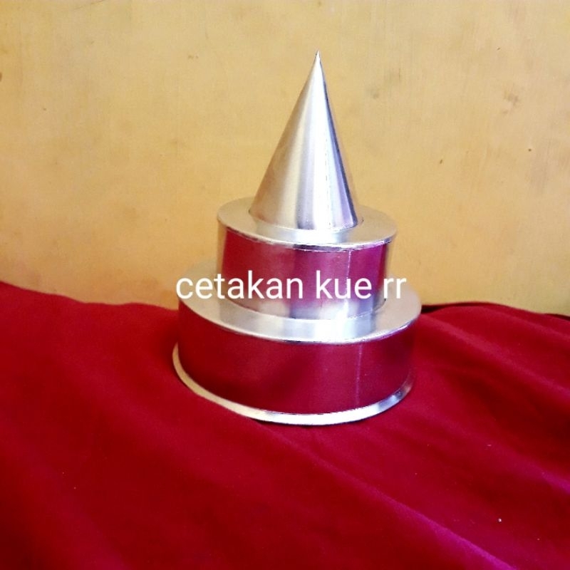 tumpeng susun mini bulat / tumpeng candi mini bulat / tumpeng tingkat mini / tumpeng tangga mini