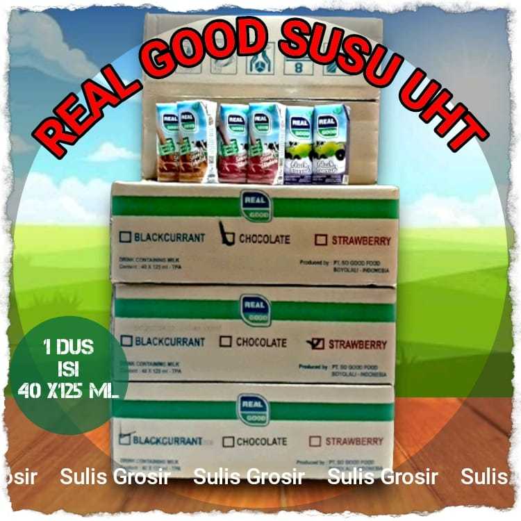 

Real Good 125 ml 1 Dus isi 40 pcs Kemasan Teko dan Kotak