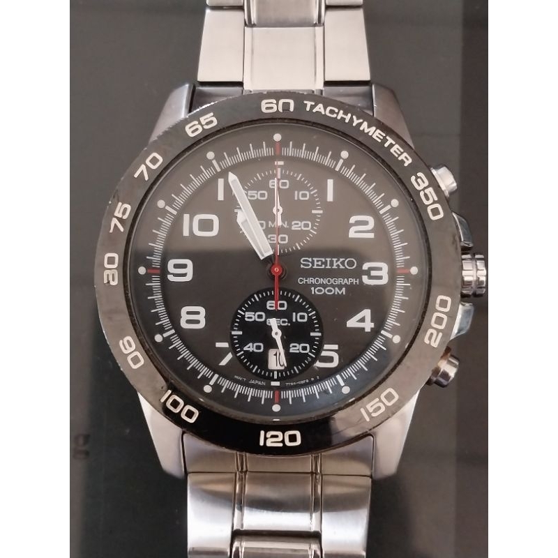 SEIKO 7T94-0BA0 Chronograph Jam Tangan Pria bekas second 830