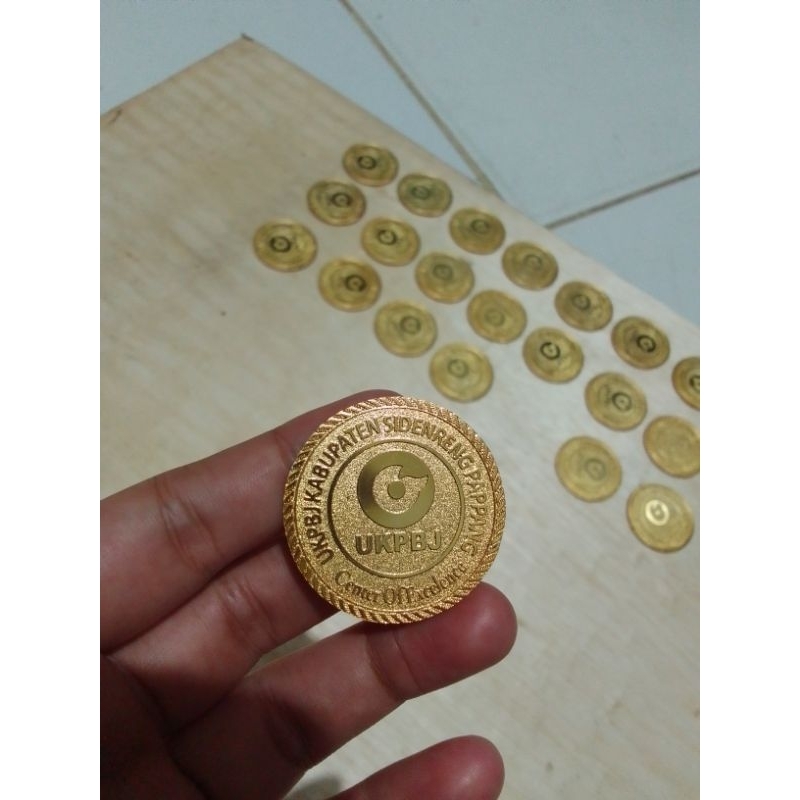 pin ukpbj custom sepuh emas