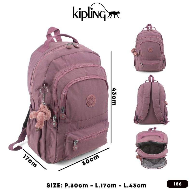 Tas Ransel Kipling 186 Large + T4 Laptop 14 Inch