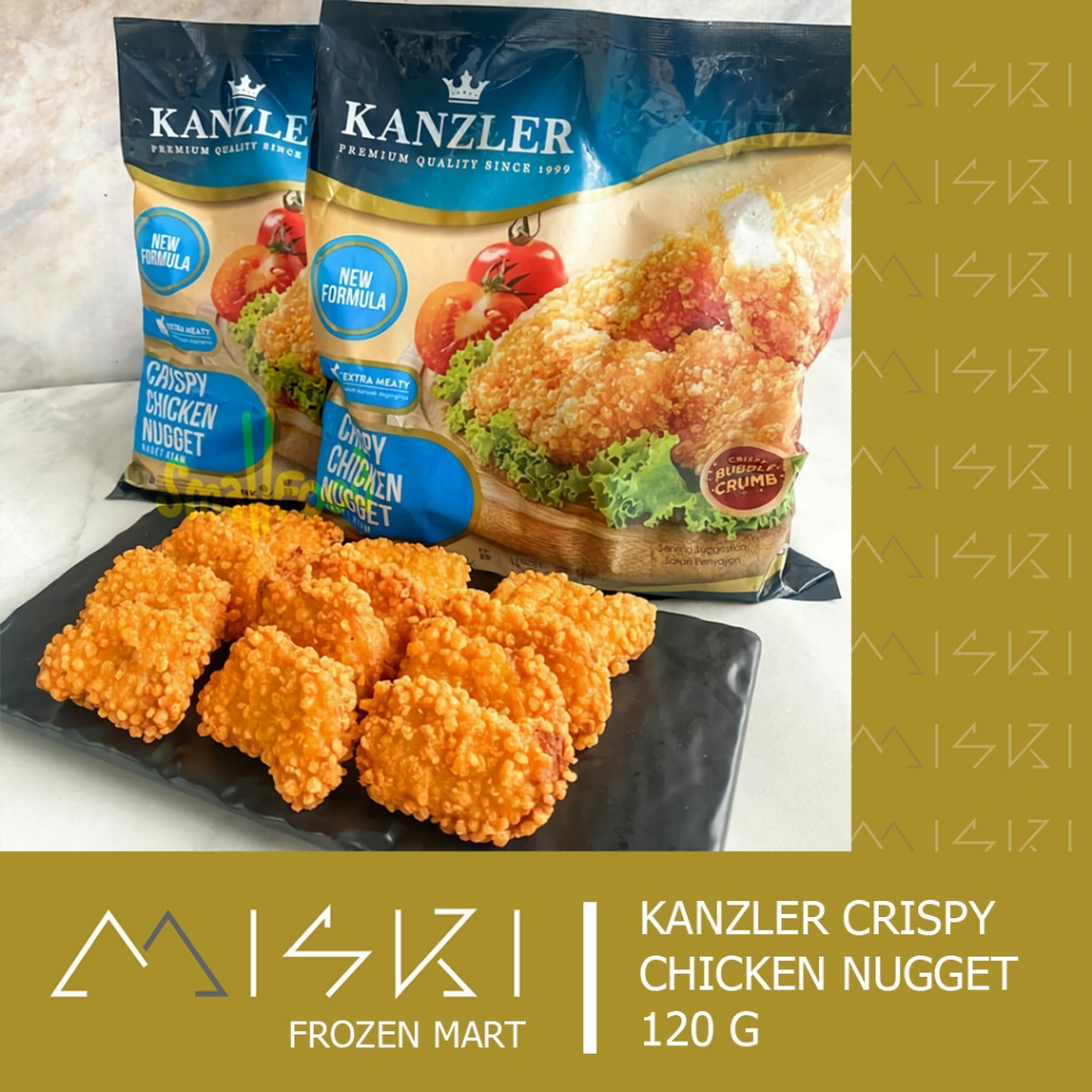 

KANZLER CRISPY CHICKEN NUGGET 120 G