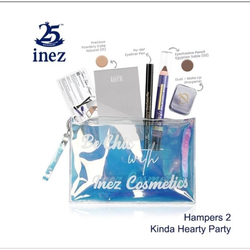Inez Cosmetics Silver Hampers (free lipstik)