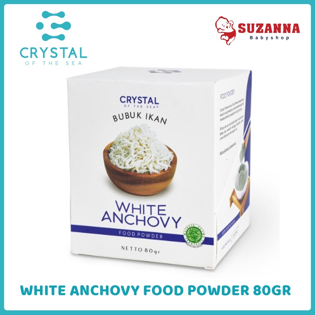 

Crystal Of The Sea White Anchovy Food Powder 80gr