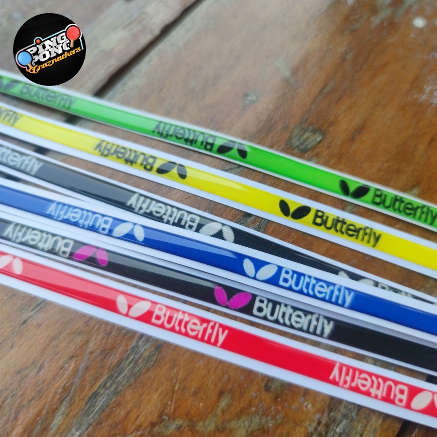 Side Tape Resin Butterfly Tenis Meja