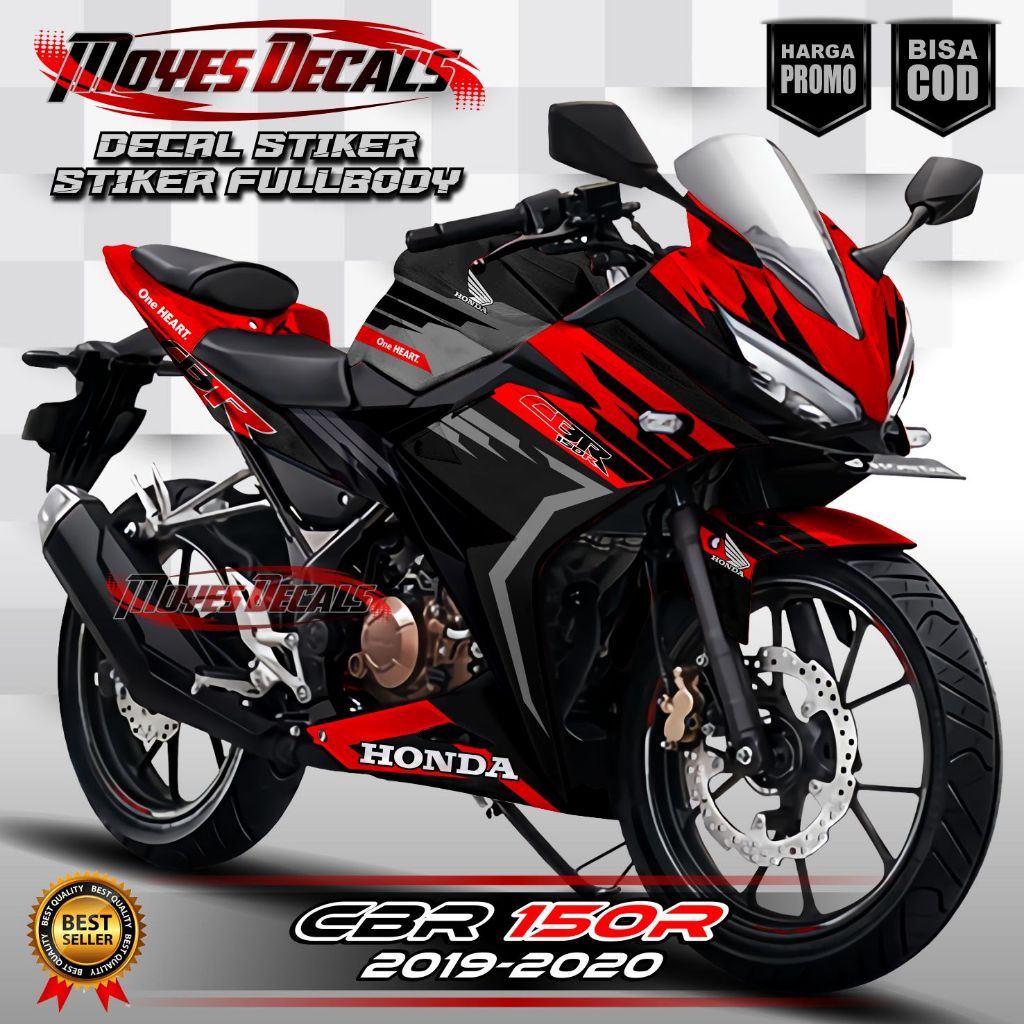 Decal Stiker Fullbody CBR 150R / Stiker CBR 150R 2019-2020 MYS394