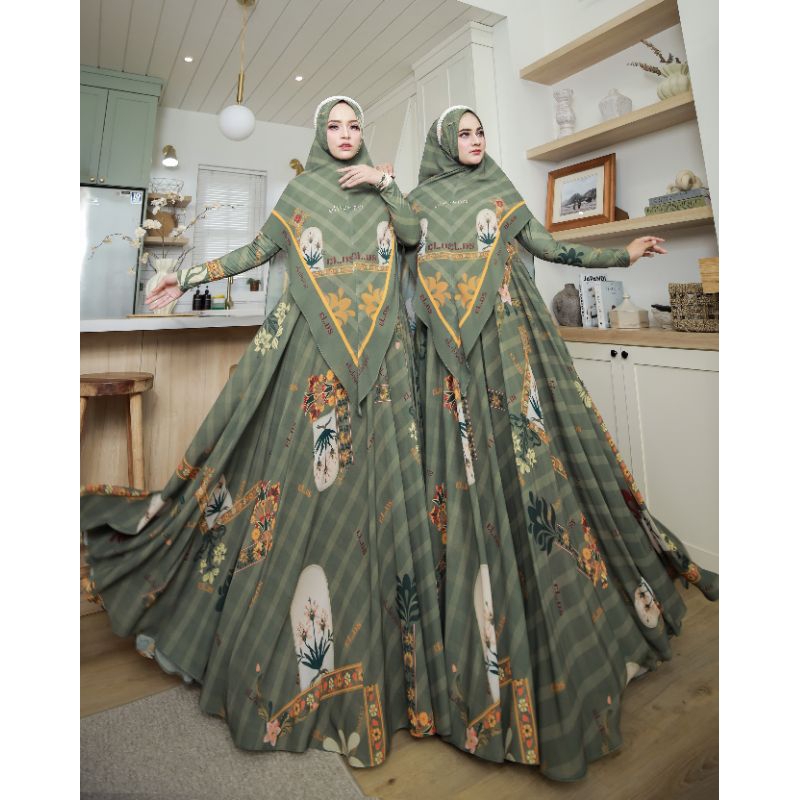 gamis keysaza series by Eldeena