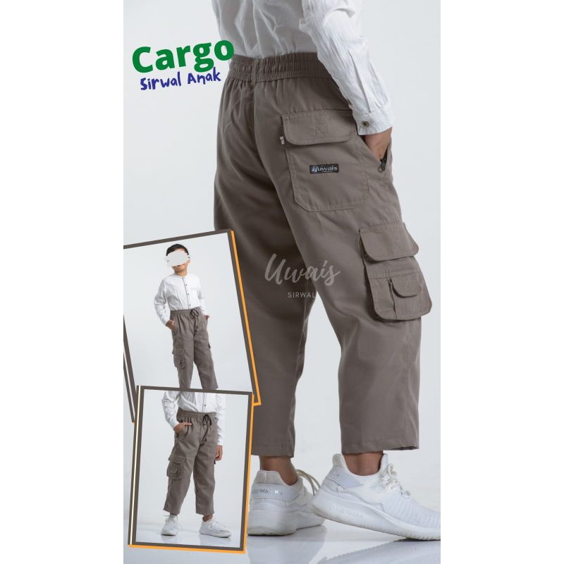 sirwal cargo anak / sirwal uwais