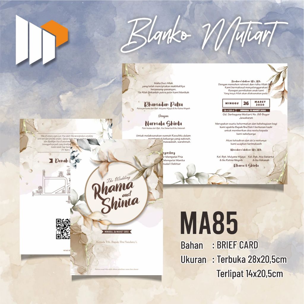 

BLANKO UNDANGAN MUTIART