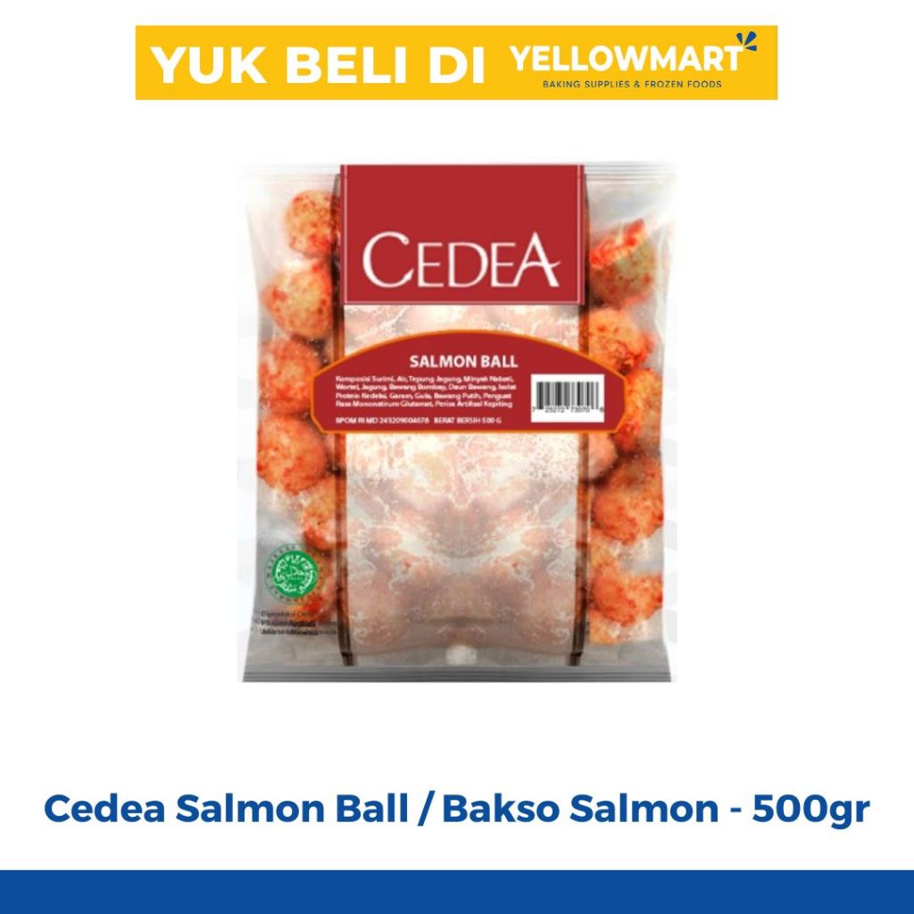 

Cedea Bakso Salmon Frozen - 500 gr