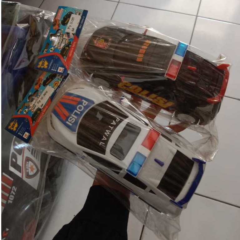 Mainan Anak Mobil Polisi Tanpa Baterai Mainan Mobil Polisi