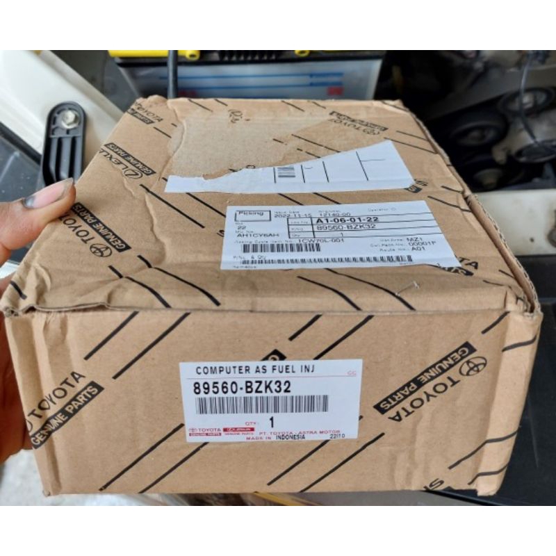 Ecu Komputer Computer Toyota All New Avanza 2015 2016 2017 2018 2019 2020 2021 Original 89560-BZK32