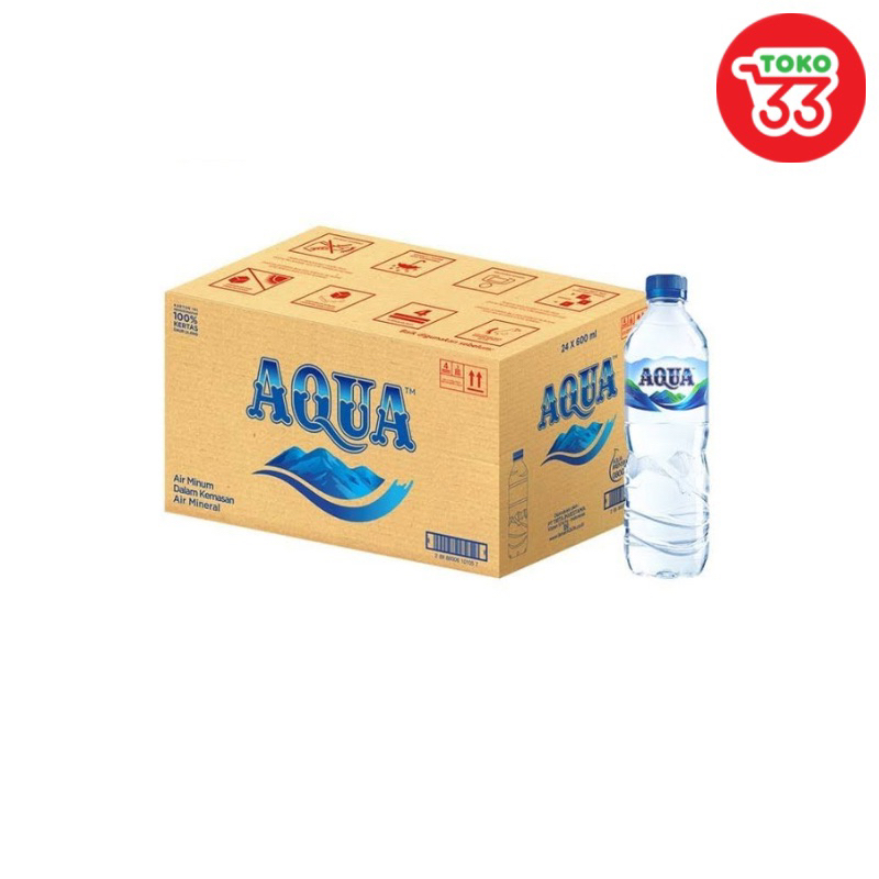 

Aqua Air Mineral 600ml isi 24