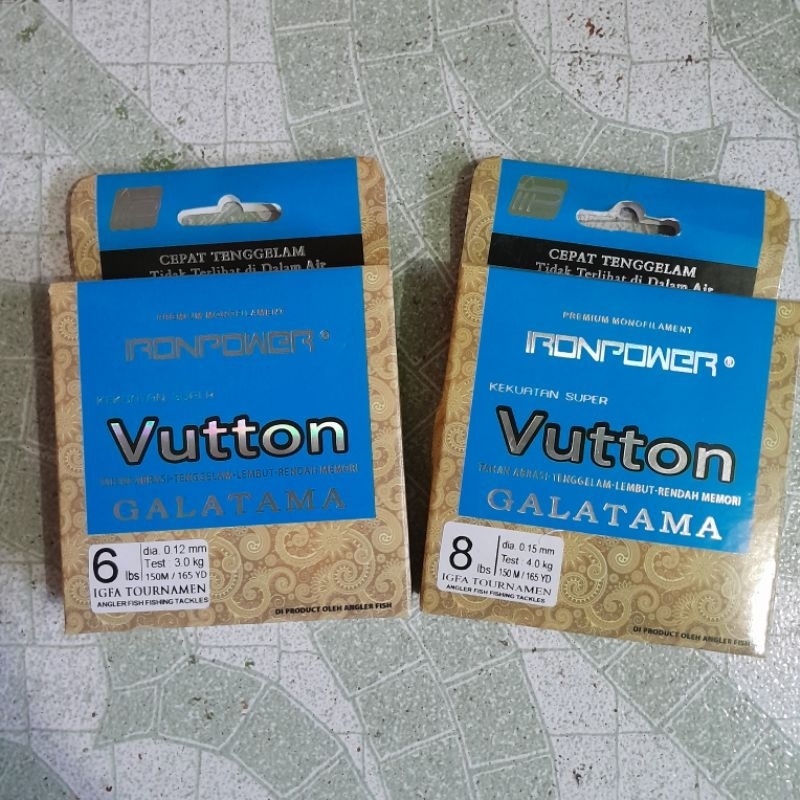 senar pancing IRON POWER VUTTON