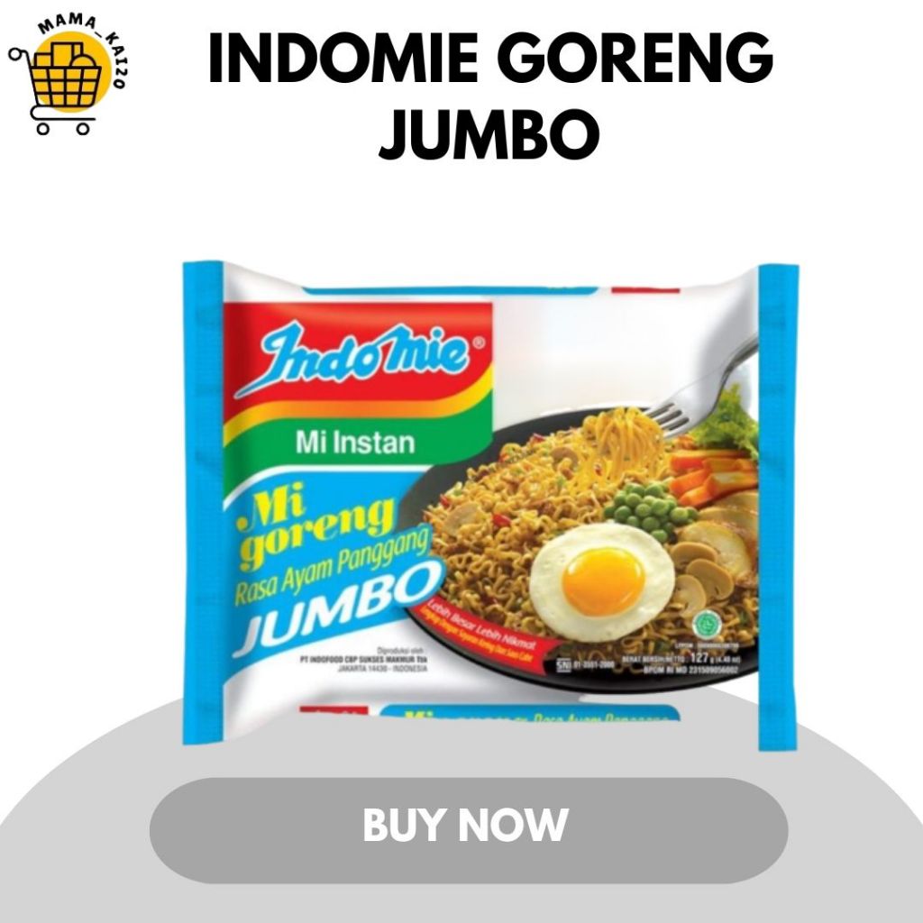 

INDOMIE GORENG AYAM PANGGANG JUMBO