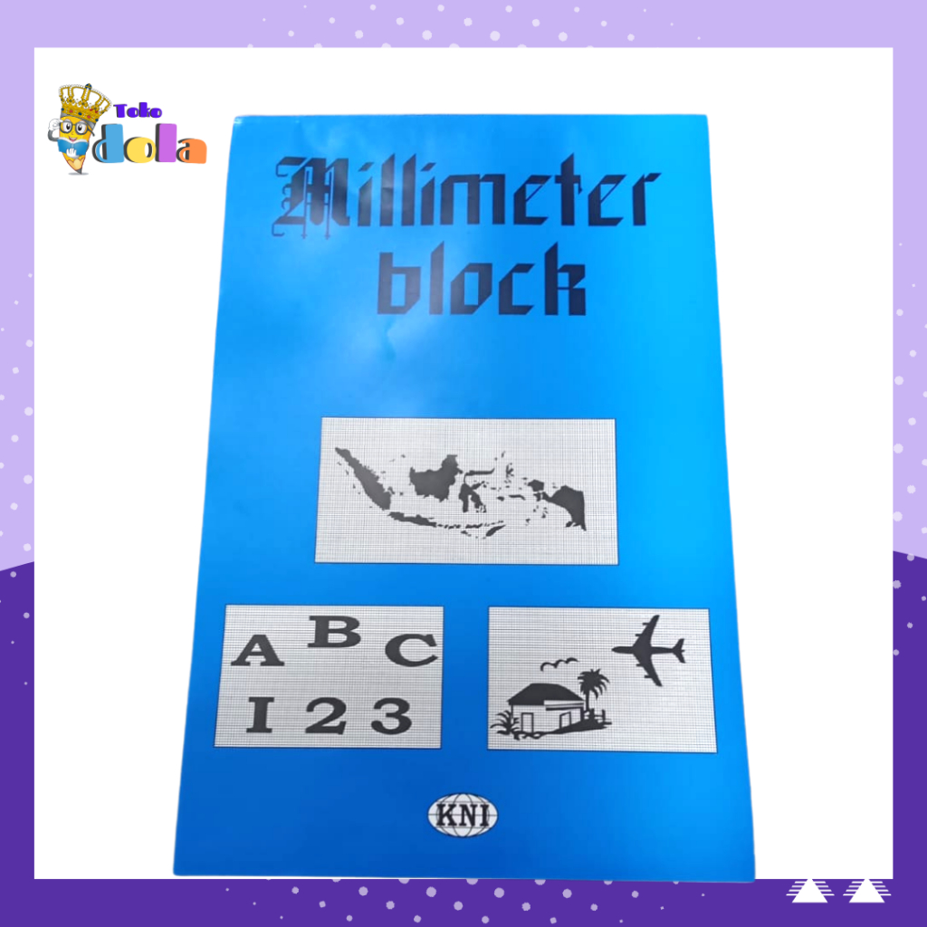 

Buku Millimeter Block Ukuran Folio F4