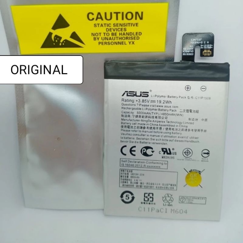 Baterai Zenfone MAX , ZC550KL , Z010D , Z010AD , Z010DA , Z010DD C11P1508., Batre. Baterry. Batere.