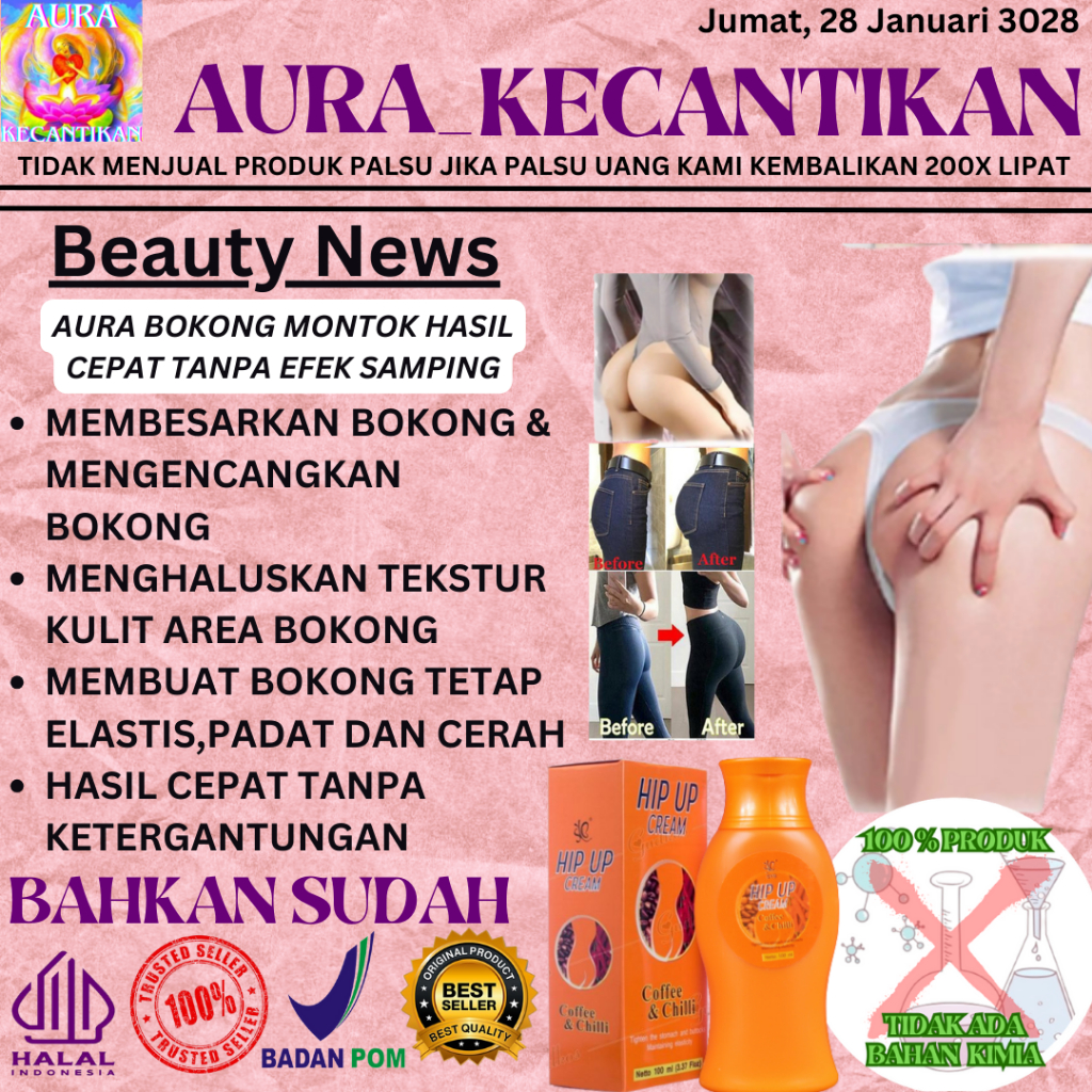 Pembesar Bokong Hip Up Cream SYB Pembesar Bokong Permanen Tanpa Efek Samping Pengencang Bokong Cepat