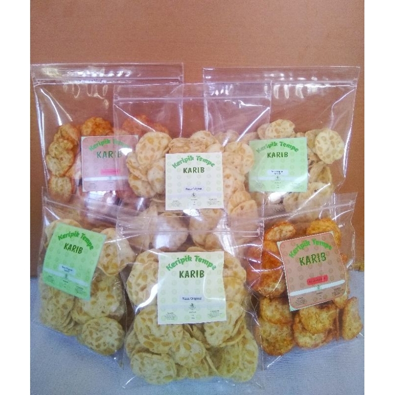 

Keripik Tempe Karib Rasa Original