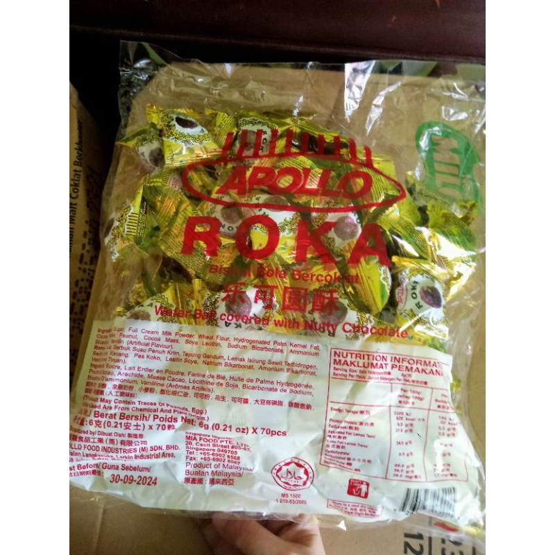 

Coklat roka-roka ori Malaysia