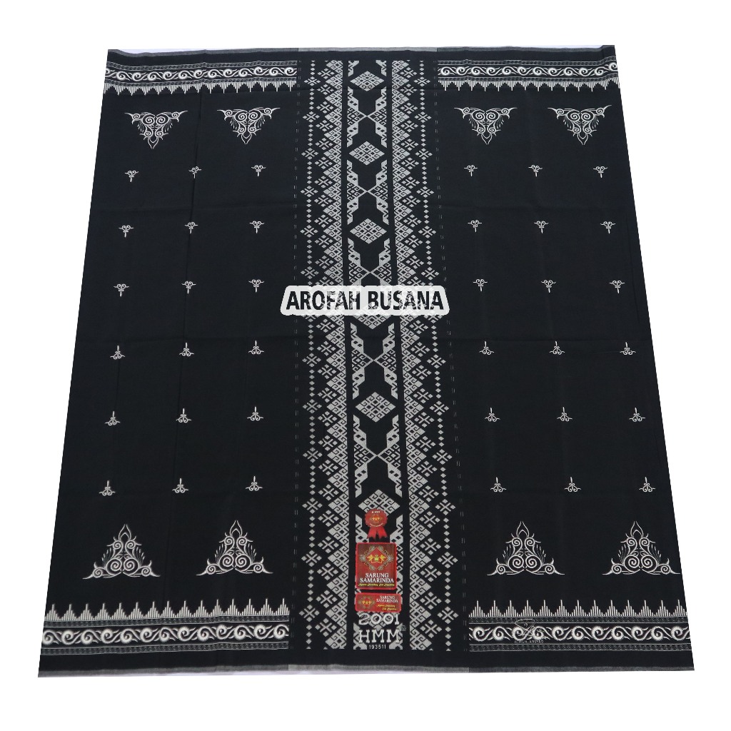 Sarung HMM Motif Piramida Model Kembang Terbaru