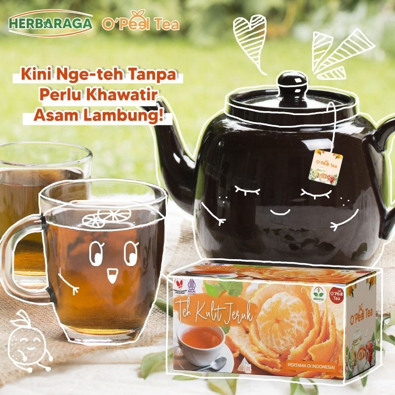 

Teh kulit jeruk (O'Peel tea)