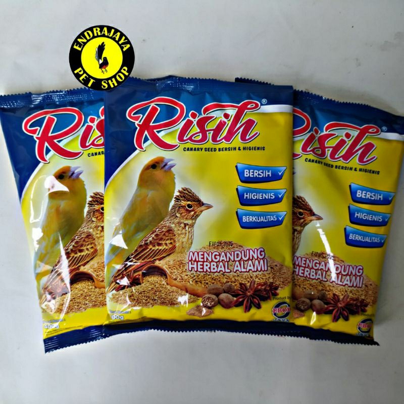 PAKAN BURUNG KENARI BRANJANGAN RISIH BY EBOD JAYA | RISIH CANARY SEED