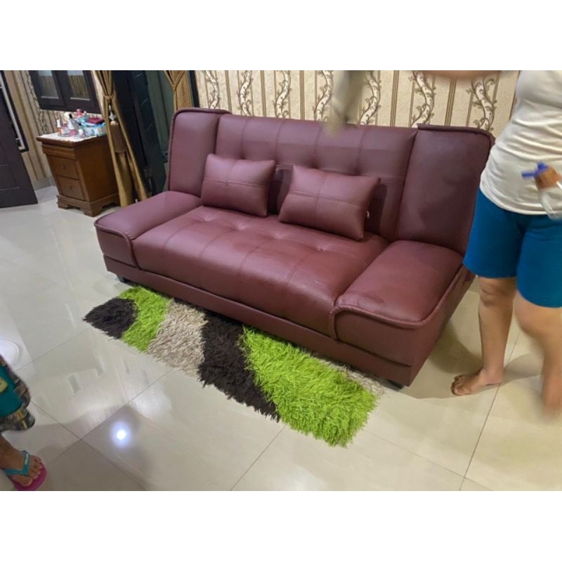 Sofa bed ruang tamu. Panjang 180