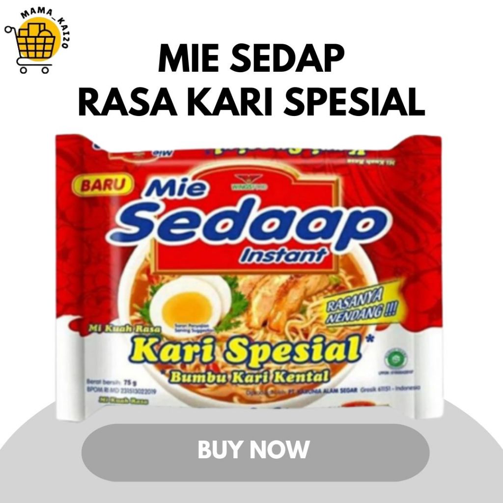 

MIE SEDAP RASA KARI SPESIAL