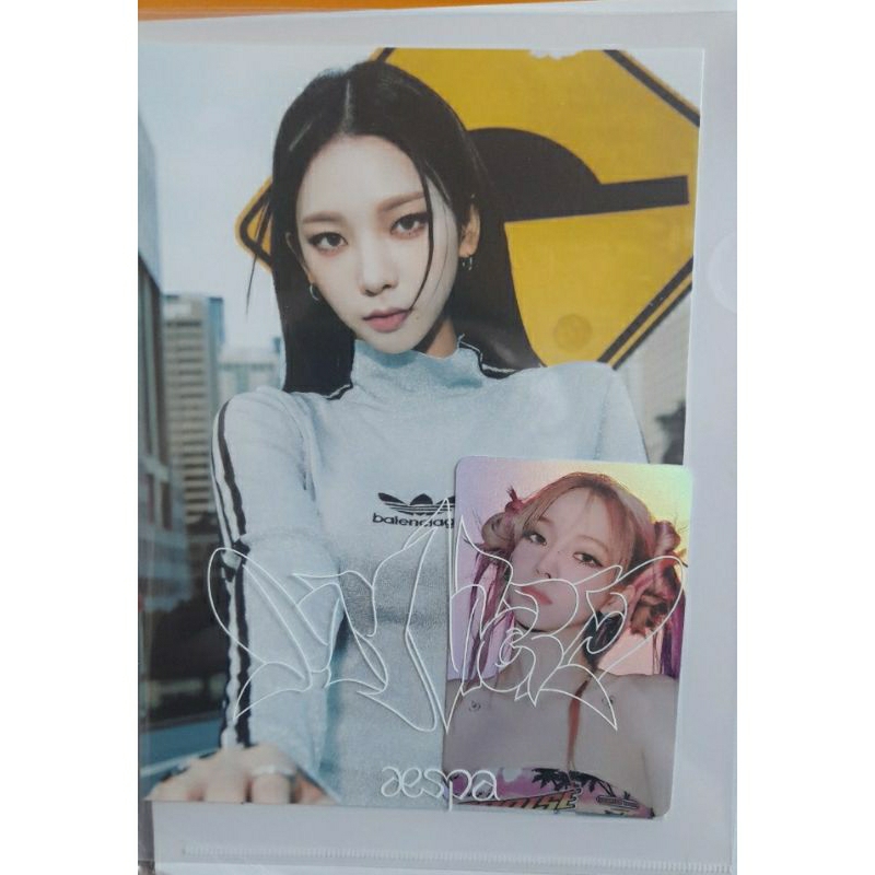 Postcard hologram Karina My World