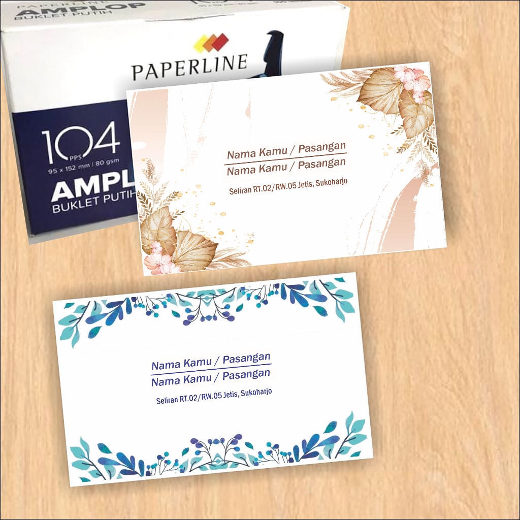 

Amplop kondangan / Amplop sumbangan / Cetak nama amplop / Amplop custom