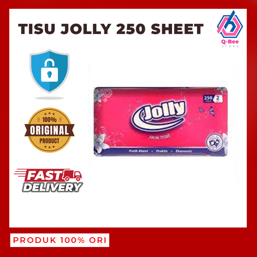 Tisu Jolly 200 sheet / Tisu facial Jolly