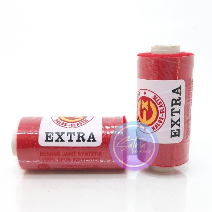 Benang jahit JEANS Extra 200 yard / Benang Jeans Kecil - dijual perpcs